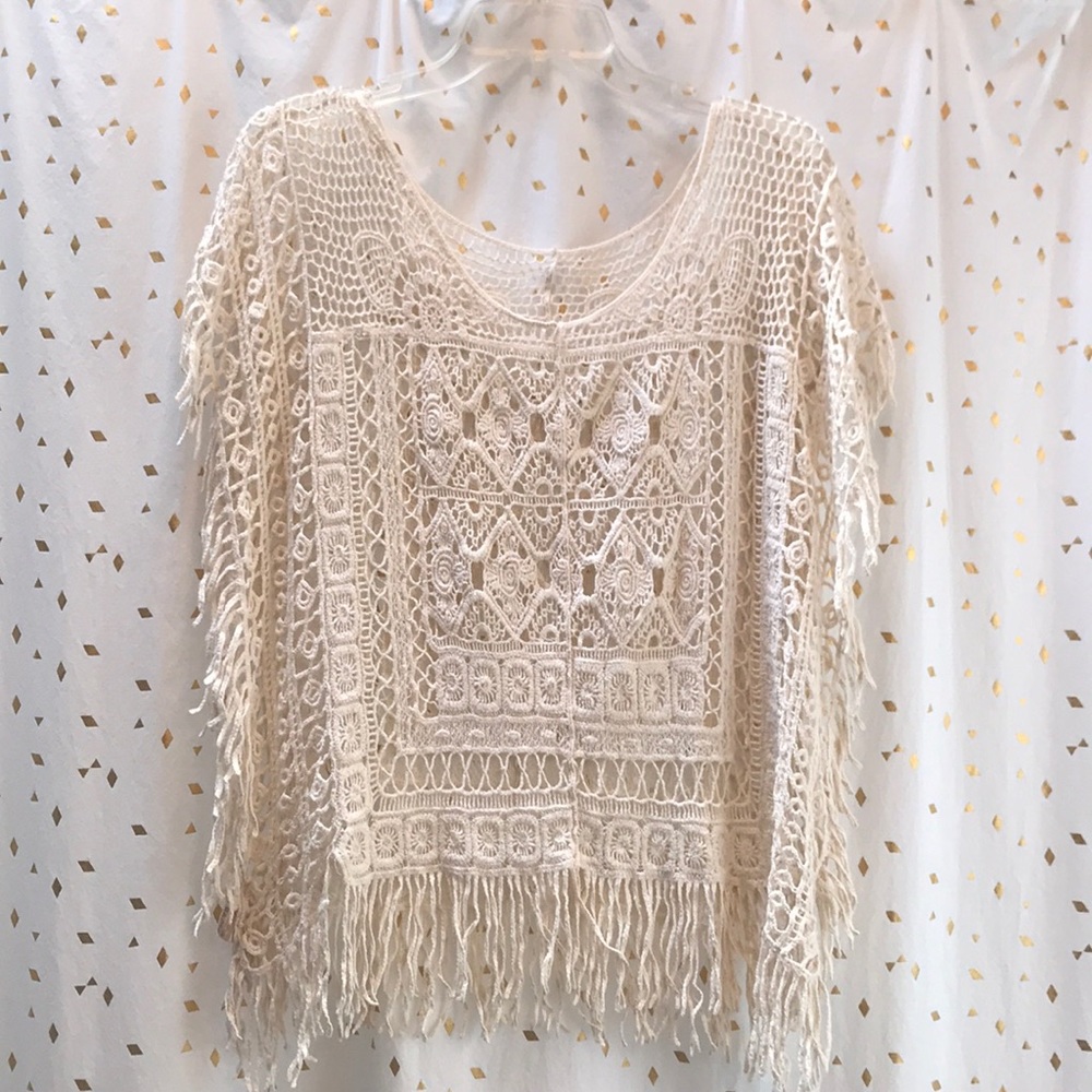 Boho crochet top
